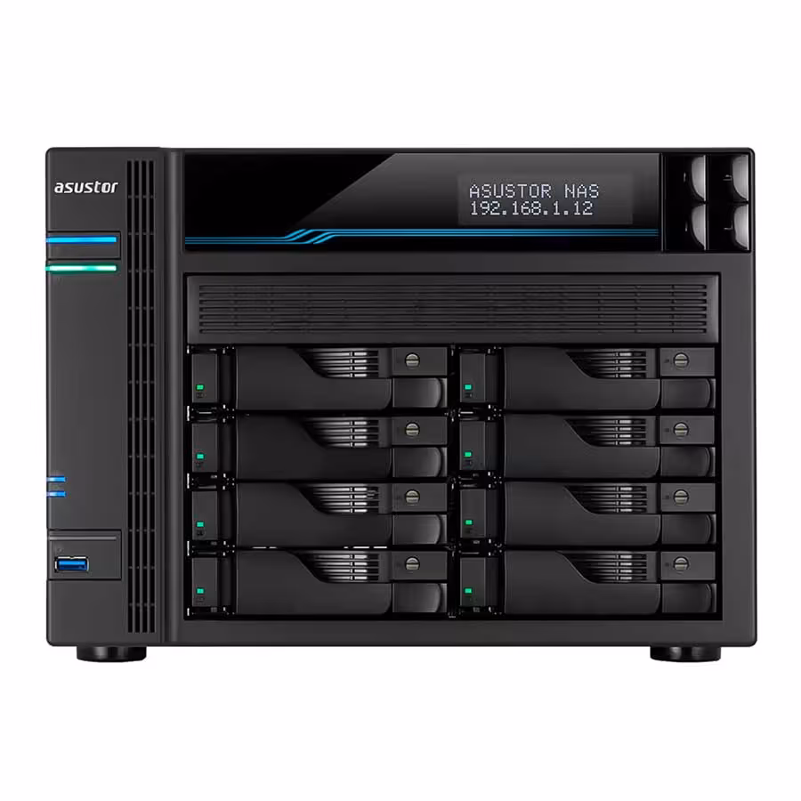 قیمت و خرید ذخيره ساز تحت شبکه ایسوستور مدل LOCKERSTOR 8 AS6508T | یاس ارتباط