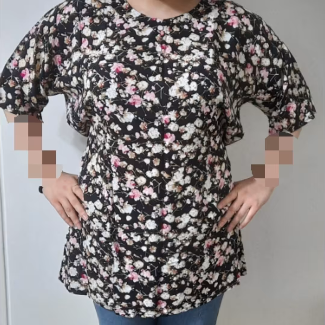 تونیک نخی زنانه سایز بزرگ