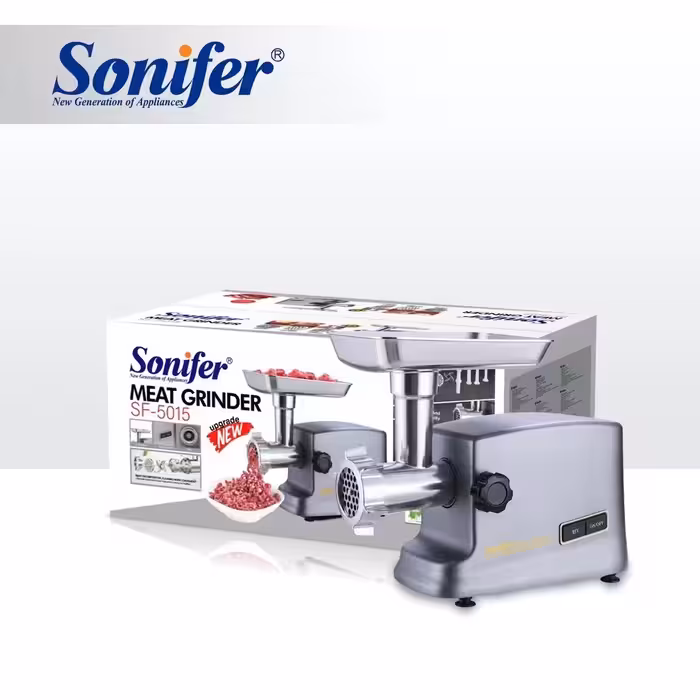 چرخ گوشت گیربکسی برند سونیفر مدلsf5015