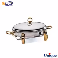 سوفله خوری یونیک بیضی متوسط پافیلی طلایی UN-3110