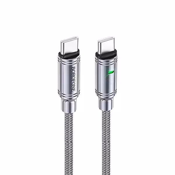 کابل دو سر تایپ سی 60W بروفون مدل BU40 طول 1.2 متر