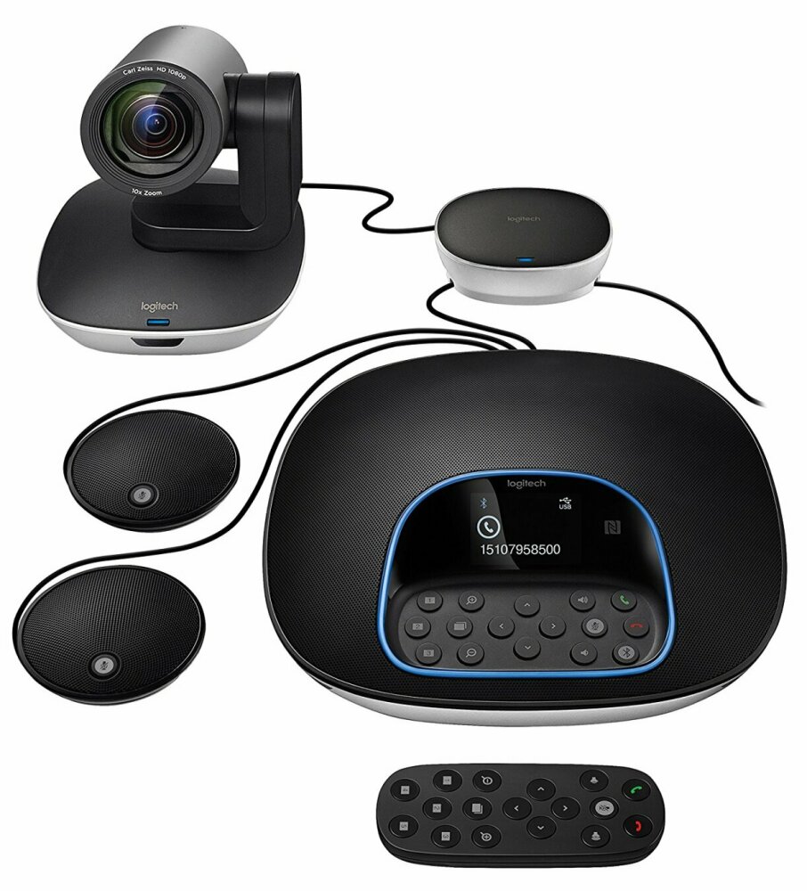 ویدیو کنفرانس لاجیتک GROUP Video Conferencing Bundle with Expansion Mics