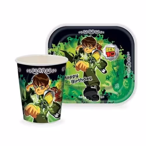 لیوان پیش دستی تم بنتن 12 عددی