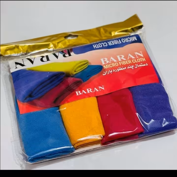 دستمال 4 عددی رنگی