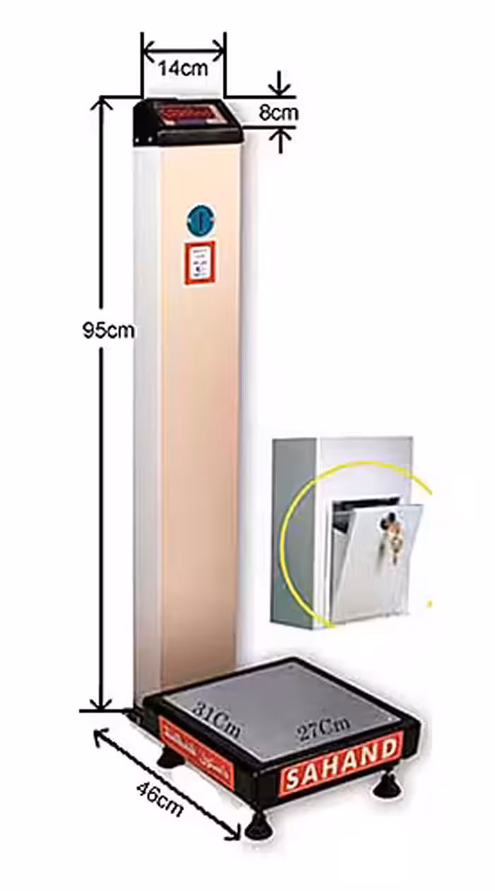 ترازو الکترونيکی معمولی سهند BS 85