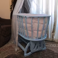 گهواره سبدی طرح ترک 