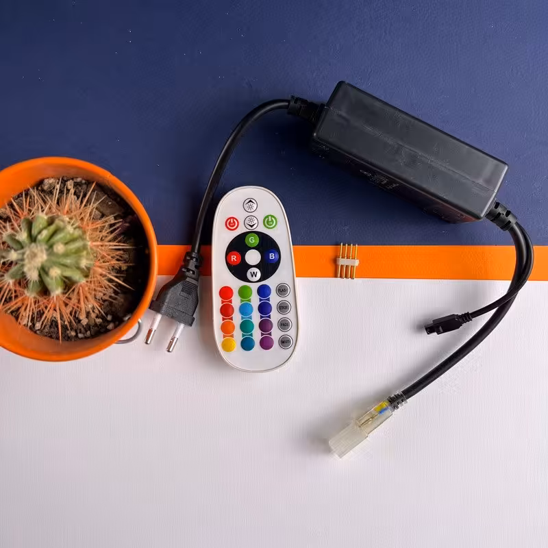 ریموت ریسه RGB تخم مرغی ایران زمین 