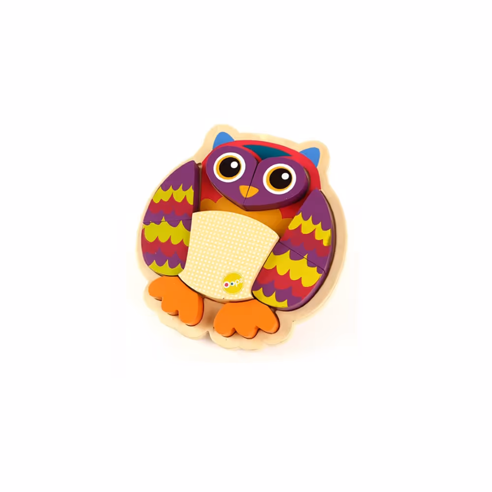 پازل و جورچین طرح جغد اوپس Oops