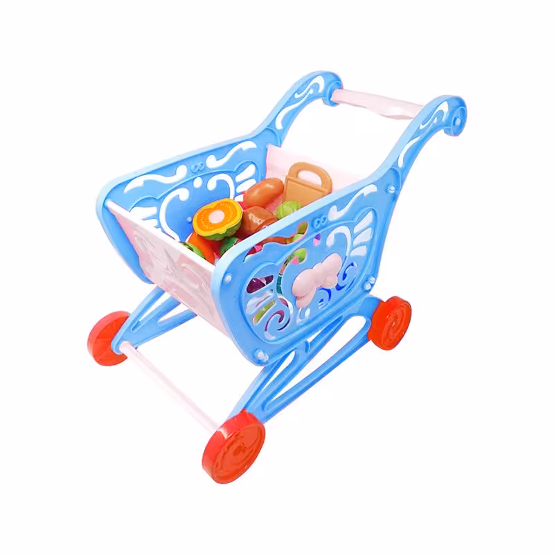 سبد خرید فروشگاهی رنگ آبی مدل 8752