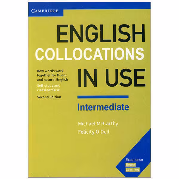 کتاب English collocation in use intermediate 2nd edition اثر جمعی از نویسندگان انتشارات اُبوک لنگویج
