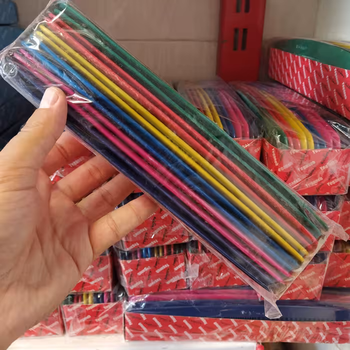 شانه پلاستیکی حمام سایز بزرگ بسته 12عددی 