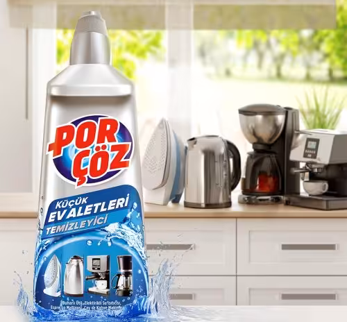 مایع جرم گیر لوازم خانگی کوچک پورچوز 400 میلی لیتری Por Coz | فروشگاه ارس ترک