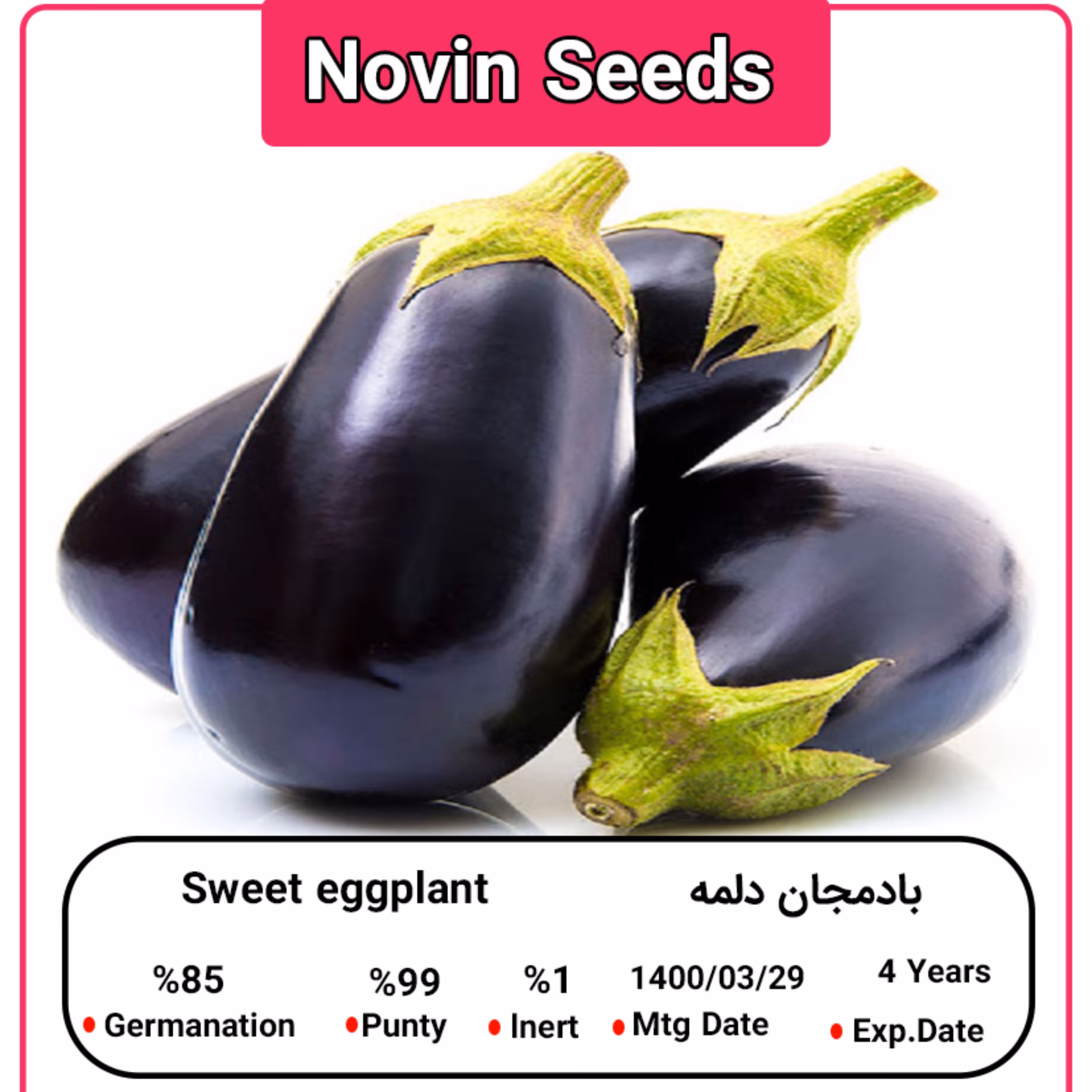 بذر بادمجان دلمه