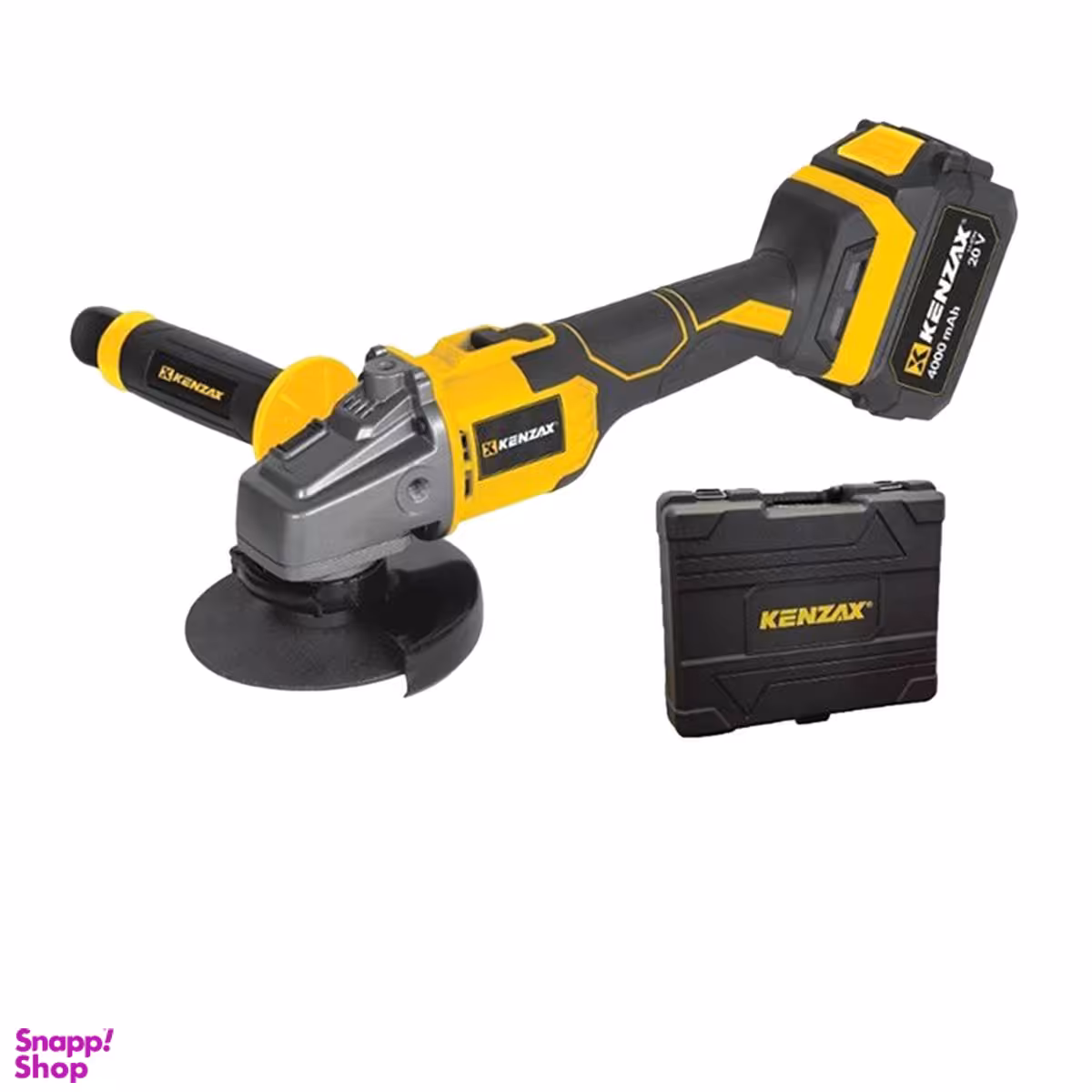 مینی فرز شارژی براشلس 20 ولت دو باتری کنزاکس مدل 8815