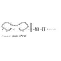 محافظ کارتر موتورسیکلت GIV TN3116 V STROM 250 17 20 محافظت از آهن Givi