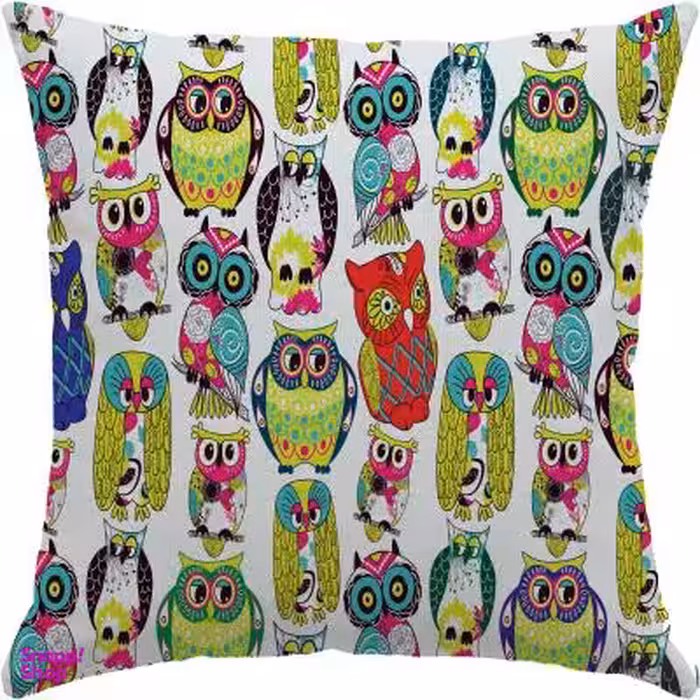 کاور کوسن مدل C3-10520 چند رنگ سایز 33*33 سانتی‌ متر