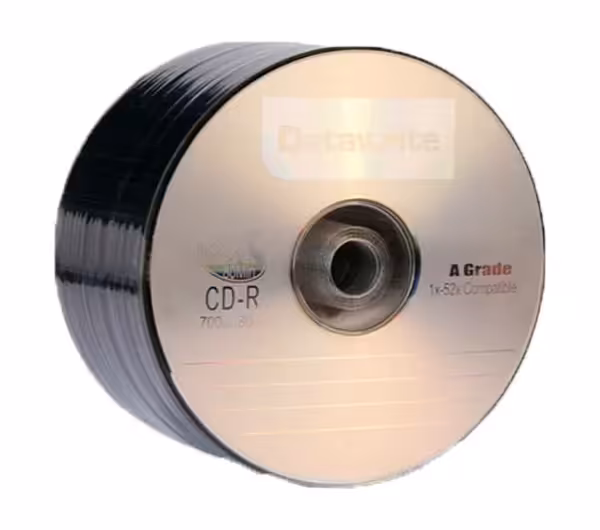 سی دی خام دیتارایت مدل CD-R بسته 50 عددی