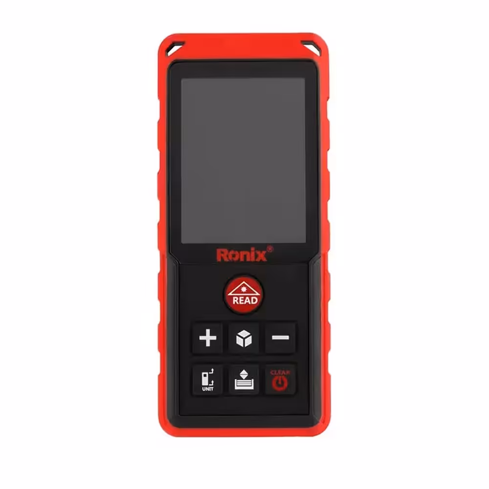 متر لیزری 50 متری رونیکس مدل RH 9351 با کیف برزنتی (12 گارانتی رونیکس)