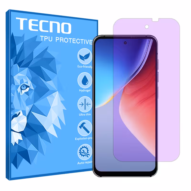 گلس بلک ویو A96 مدل هیدروژلی آنتی پرپل برند تکنو کد S