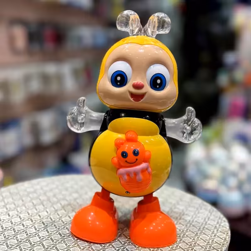 اسباب بازی زنبور رباتی موزیکال و چراغدار