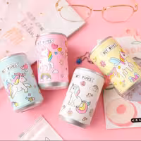 دستمال مرطوب با محفظه قوطی نوشابه ای فانتزی