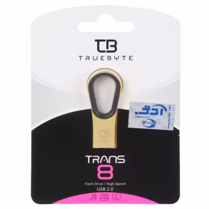 فلش مموری تروبایت مدل TRANS USB2.0 ظرفیت 8 گیگابایت