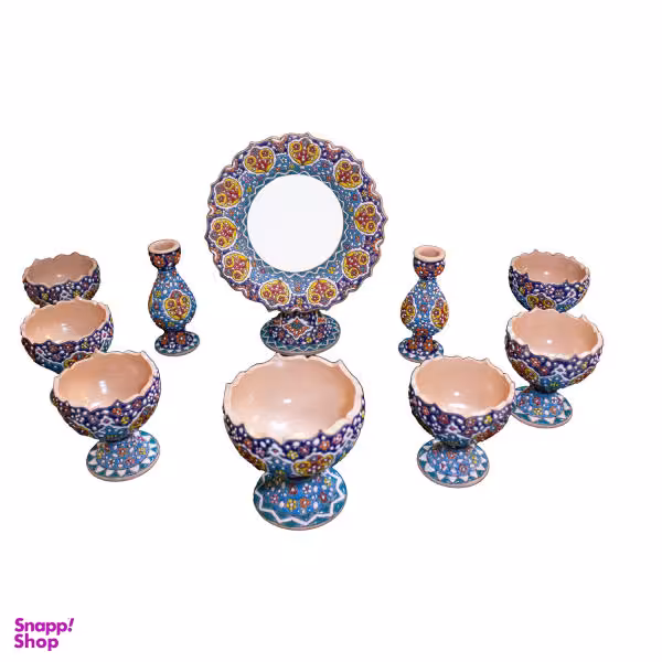 ست هفت سین میناکاری کد M99 مجموعه 10 عددی