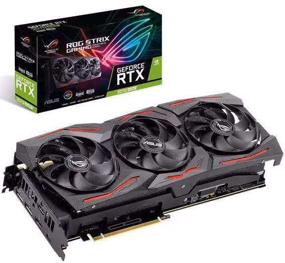 کارت گرافیک ایسوس مدل ROG-STRIX-RTX2070S-A8G-GAMING با حافظه 8 گیگابایت