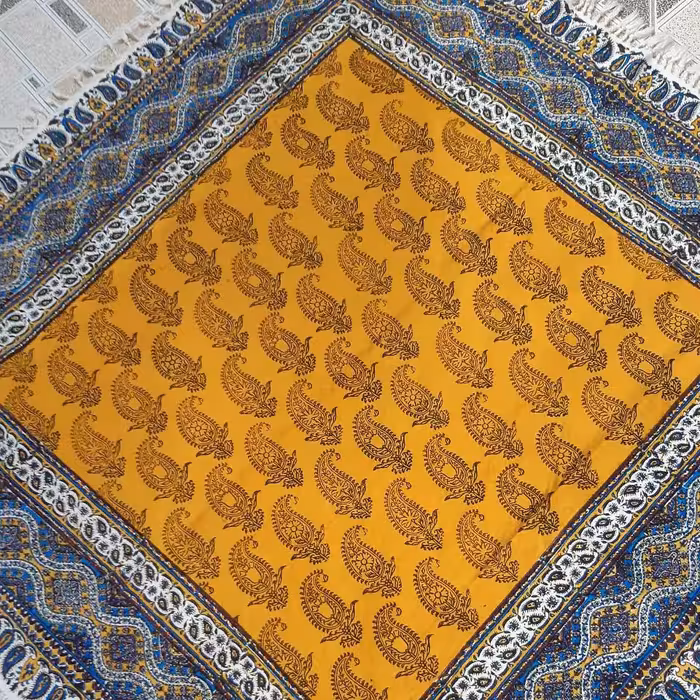 سفره خردلی سایز1در1متر