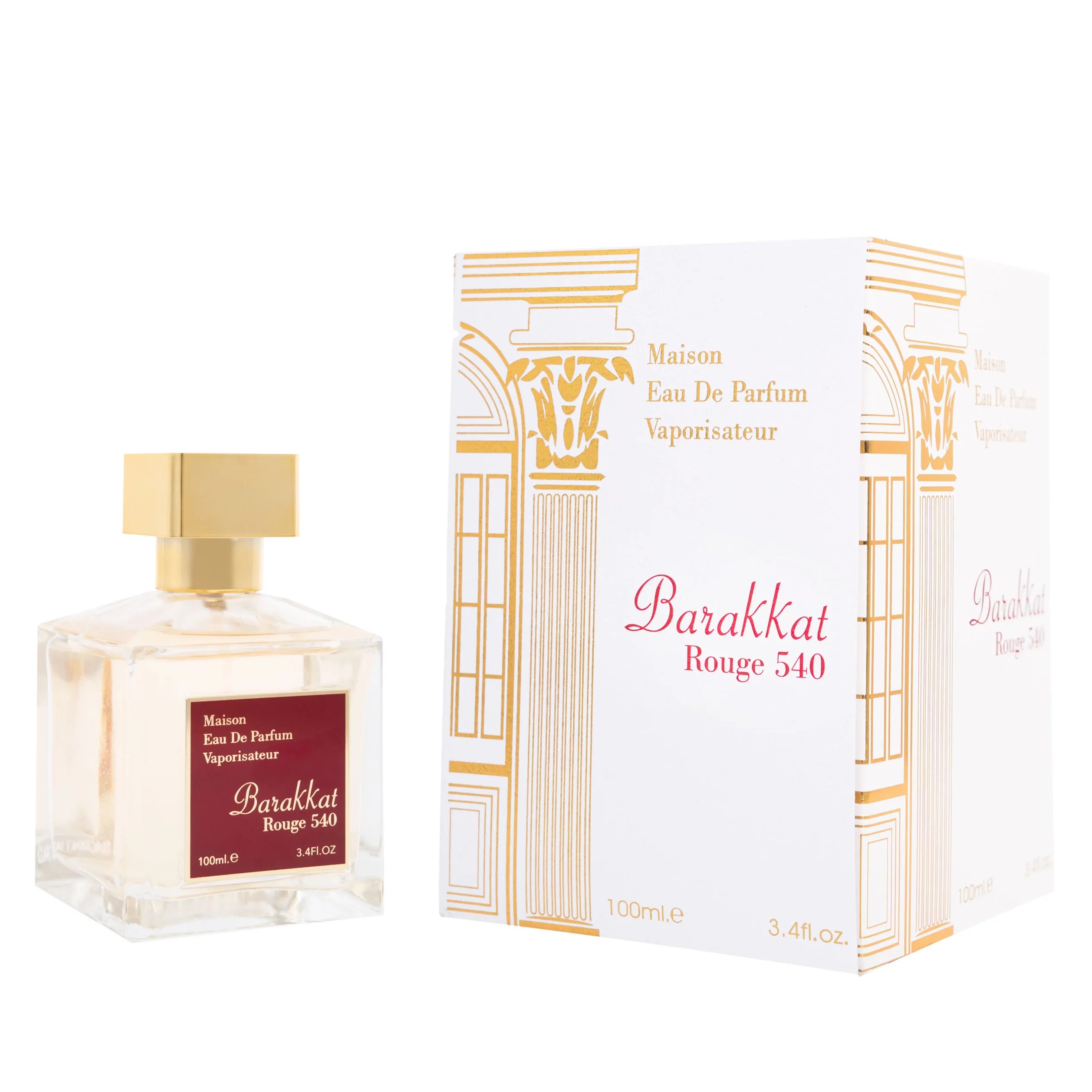 ادو پرفیوم فراگرنس ورد مدل Barakkat Rouge 540 حجم 100 میلی لیتر
