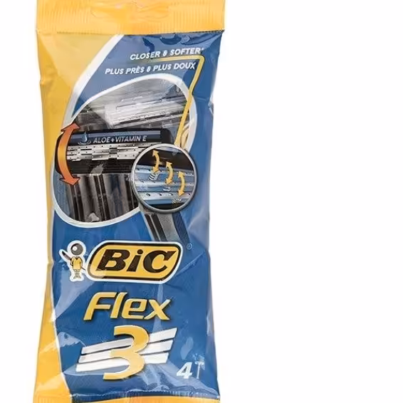 خودتراش ژیلت بیک مدل Flex 3 بسته 4 عددی