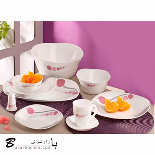سرویس 6نفره غذاخوری 28پارچه پارس اپال مدل 808