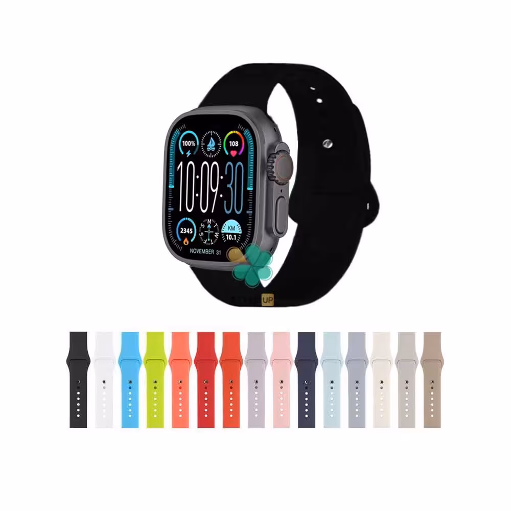 بند ساعت سیلیکونی مناسب WS13 Ultra2 Mini