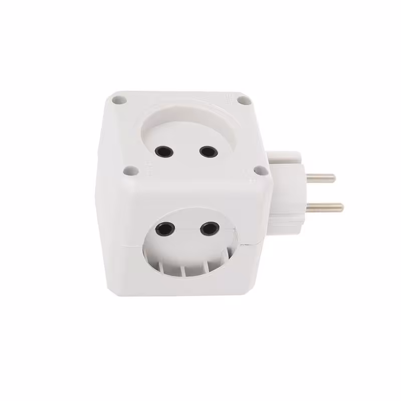 چهار راهی برق دوشاخه دار تیراژه مدل صدف