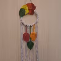 قاب آینه مکرومه