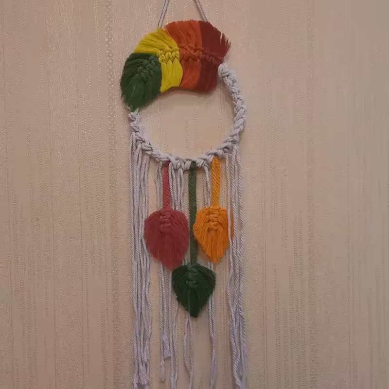 قاب آینه مکرومه