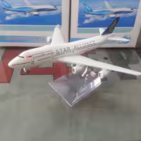 ماکت هواپیما بویینگ 400-747 STAR ALLINCE کد3751