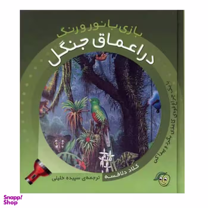 کتاب بازی با نور و رنگ در اعماق جنگل اثر کلاد دلافسه انتشارات پیام مشرق