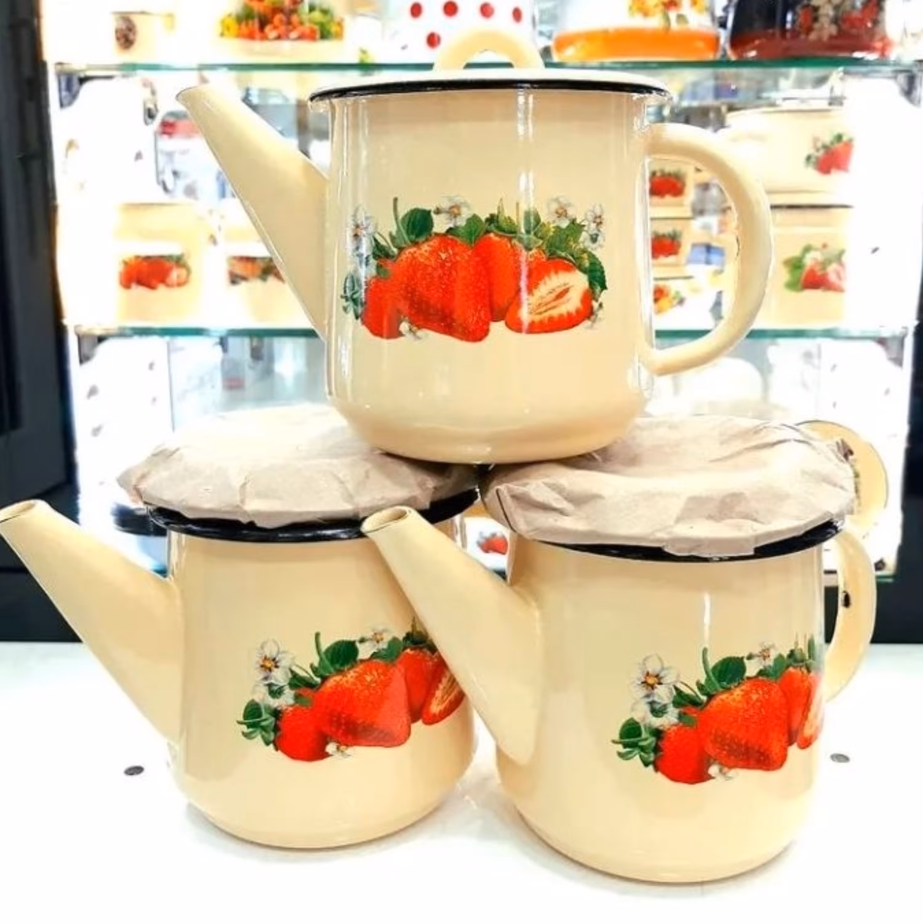 قوری لعابی ساخت روسیه شعله مستقیم