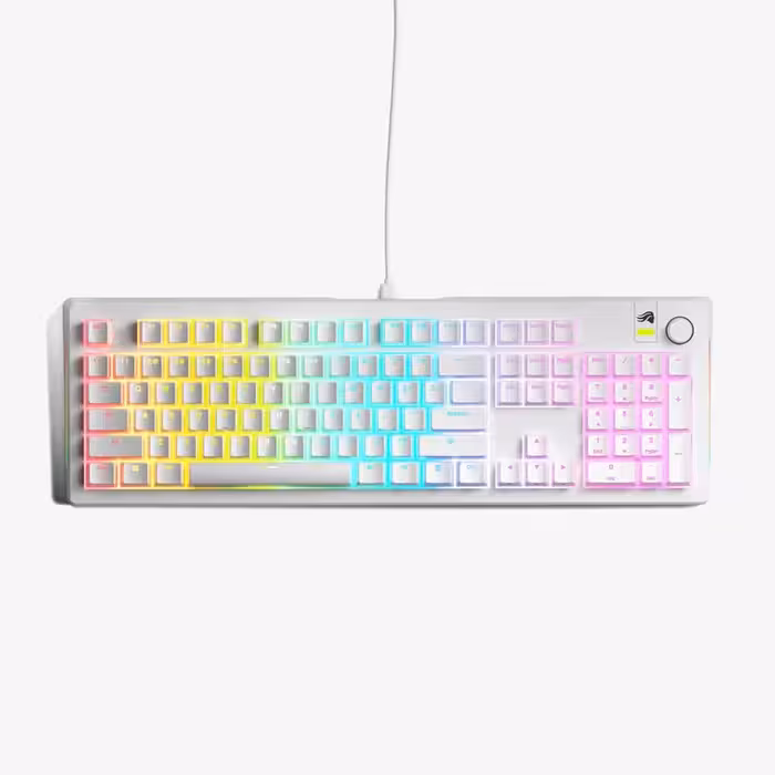 خرید کیبورد Glorious GMMK 3 Prebuilt Keyboard 100% White با بهترین قیمت