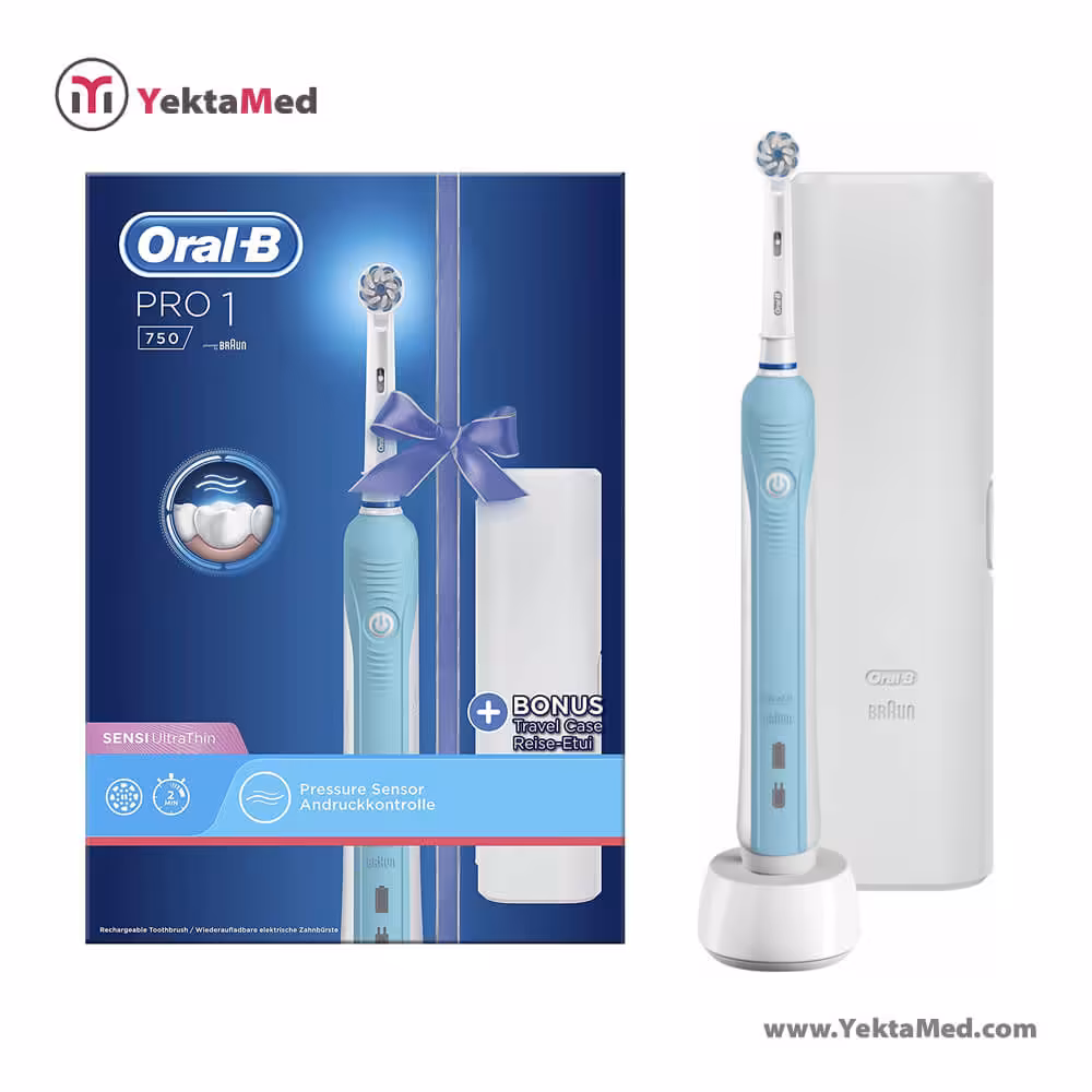 مسواک برقی اورال بی Pro1 750 Sensi Ultra Thin