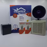 پک دزدگیر  سیم کارتی نیولکس به همراه چشمی دوعدد چشمی سیمی دام تک کد 3006