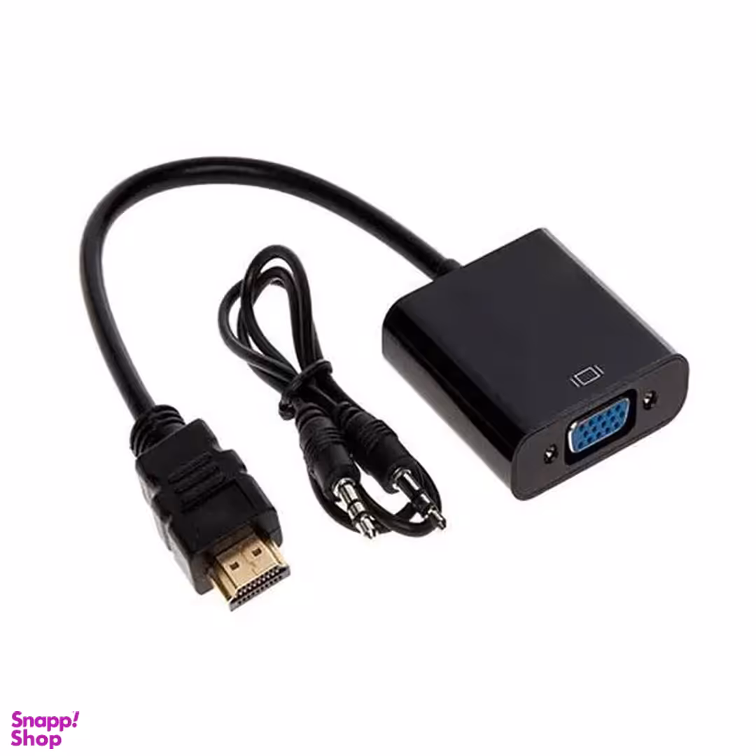 مبدل HDMI به VGA مدل HDVG1 + کابل صدا