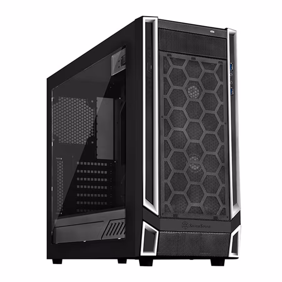 قیمت و خرید کیس کامپیوتر سیلوراستون مدل SST-RL05BW-W | یاس ارتباط