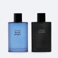 ست دوقلو سیلور زارا مردانه&quot; و &quot;بلو اسپیریت زارا -  Silver zara man &amp; blue spirit zara حجم 100 میلی لیتر
