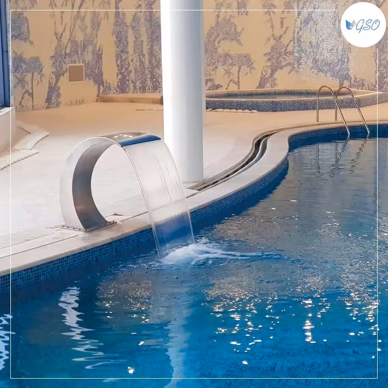 آبنمای نازل پرده آب کرتین 60 سانتی 