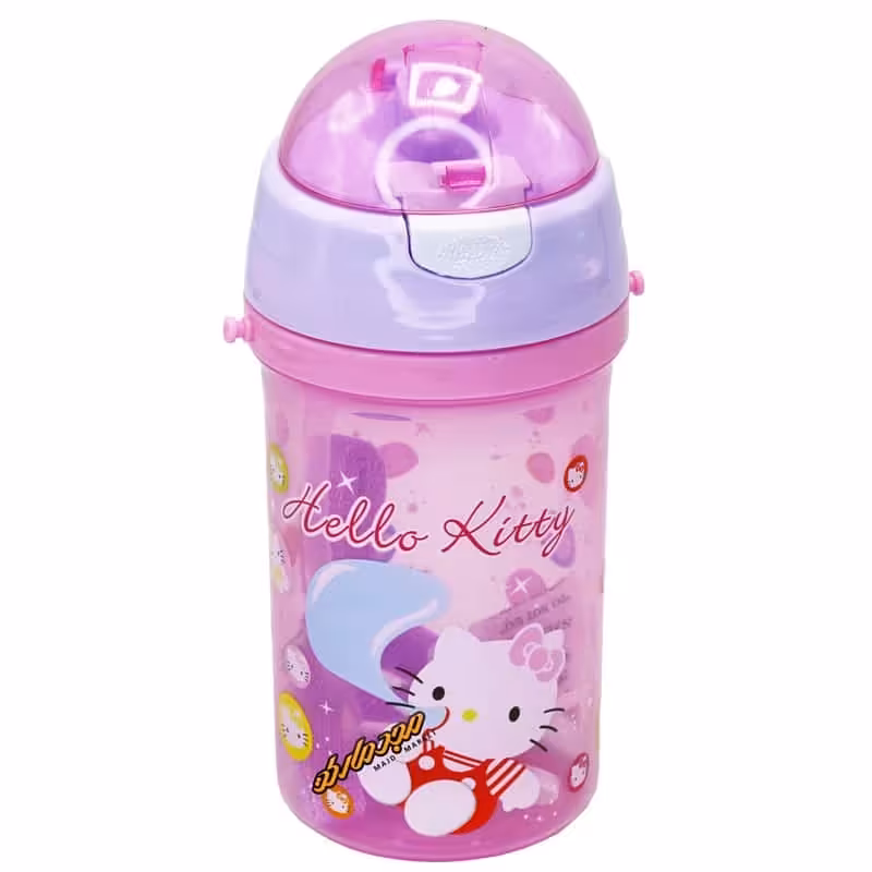 قمقمه 8838 طرح کیتی صورتی لیدر