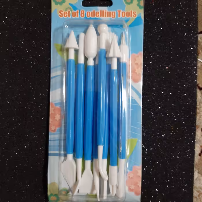 ابزار فوندانت آبی کد1