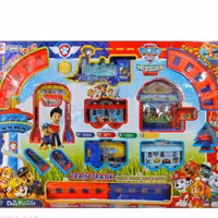 قطار اسباب بازی قطار سگهای نگهبان موزیکال سایز بزرگ