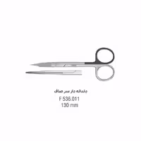 قیچی دندانه دار سر صاف - falcon